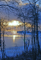 Reference Photo for Original Painting Sunset Reflections on Ice by Sandra Nahornoff
